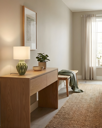 Veioză Oslo - Abajur Alb