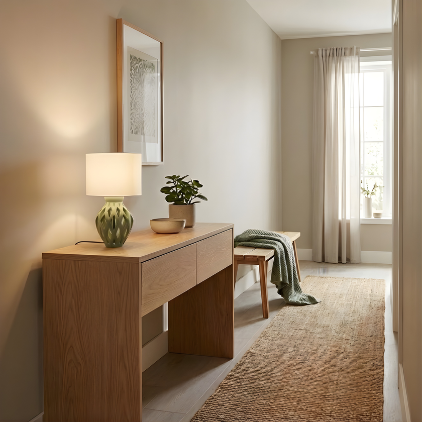 Veioză Oslo - Abajur Alb