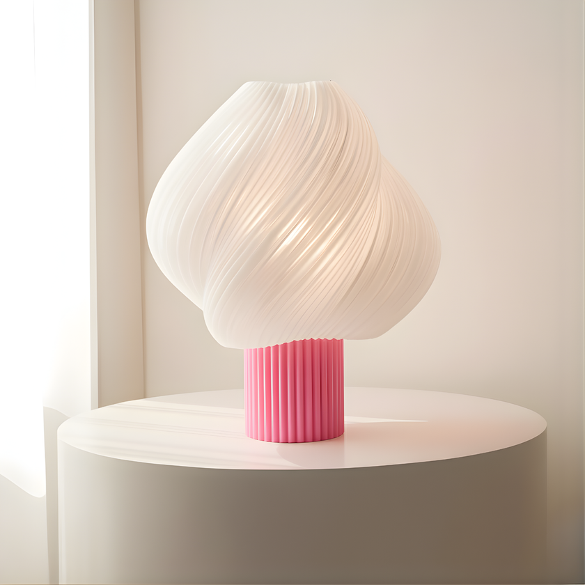 Veioză Ava - Alb/Roz