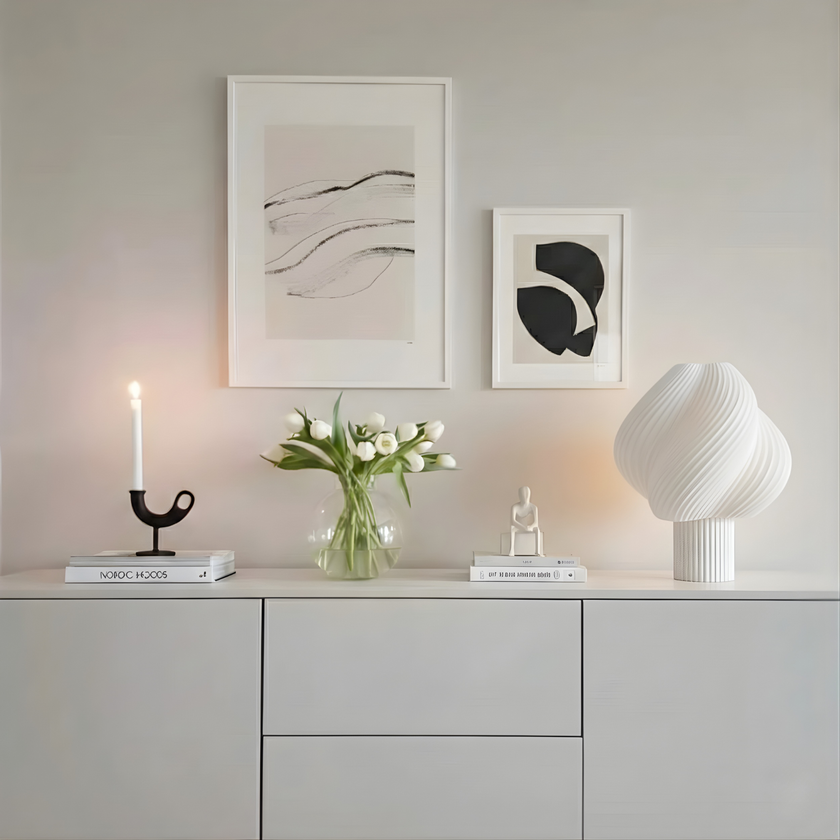 Veioză Ava - Alb Mat