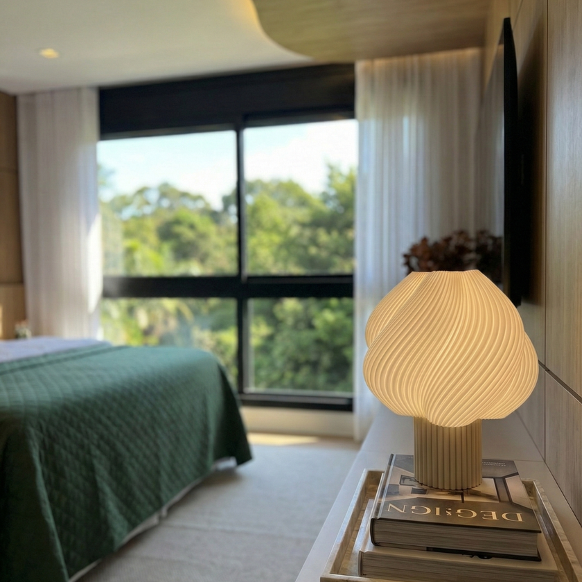 Veioză Ava - Alb Mat