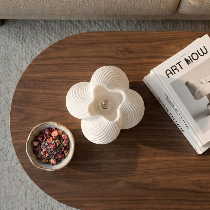 Veioză Ava - Alb Mat