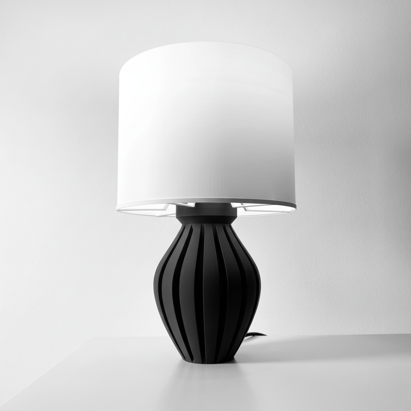 Veioză Lumi - Alb/Negru