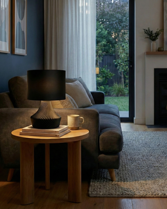 Veioză ZARIN - Negru/Negru