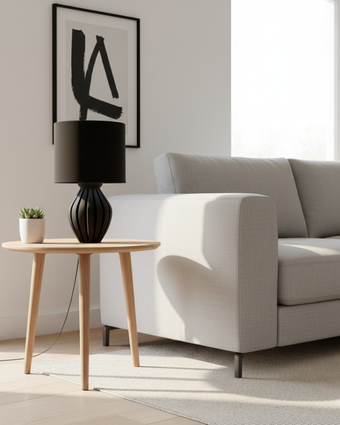 Veioză Lumi - Abajur Negru