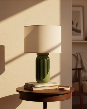 Veioză Nova - Abajur Alb