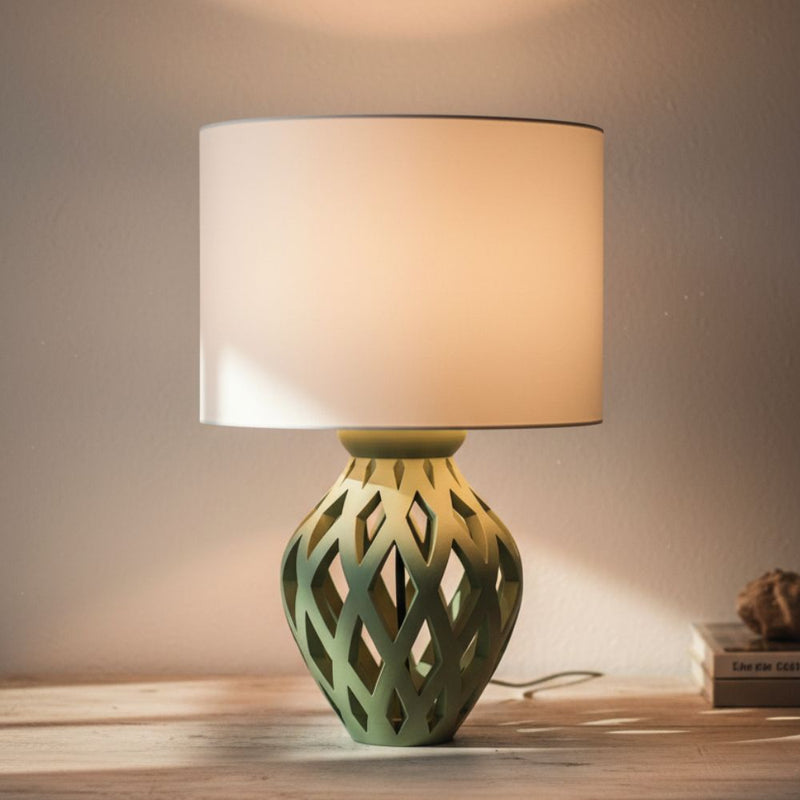 Veioză Oslo - Abajur Alb