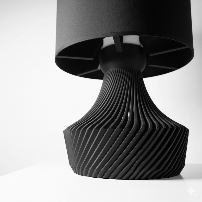 Veioză ZARIN - Negru/Negru