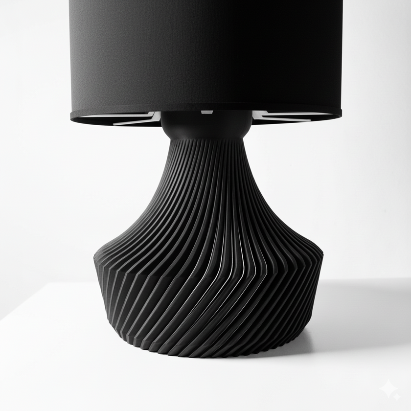 Veioză ZARIN - Negru/Negru