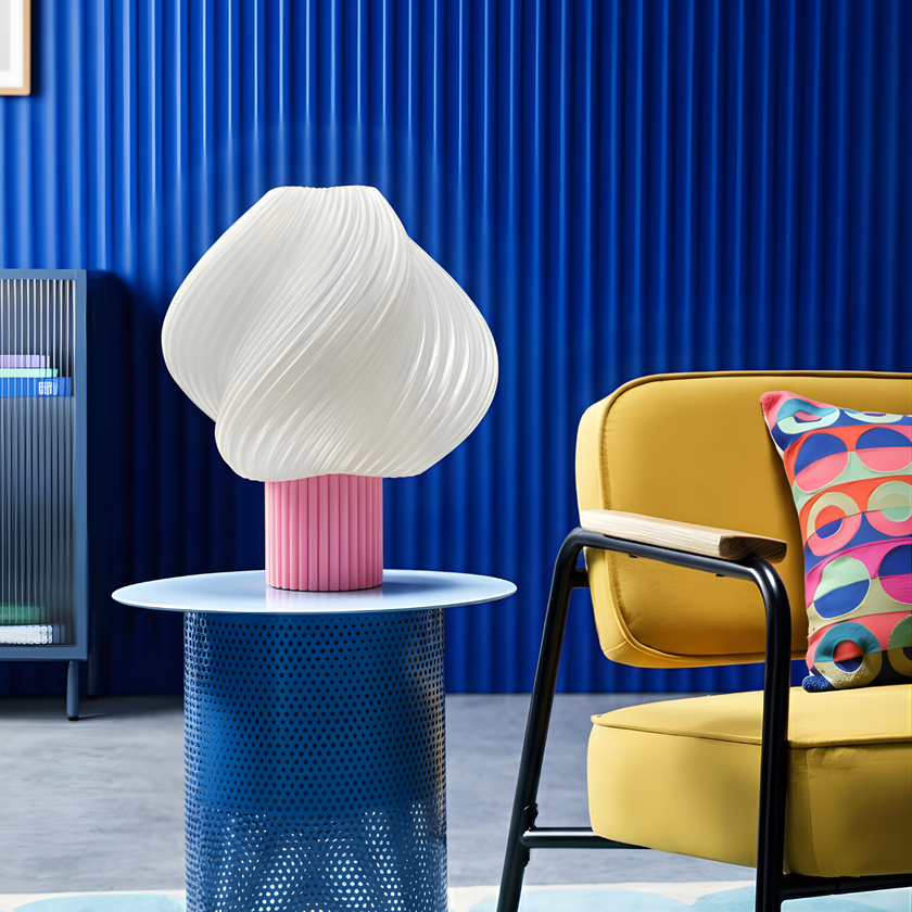 Veioză Ava - Alb/Roz