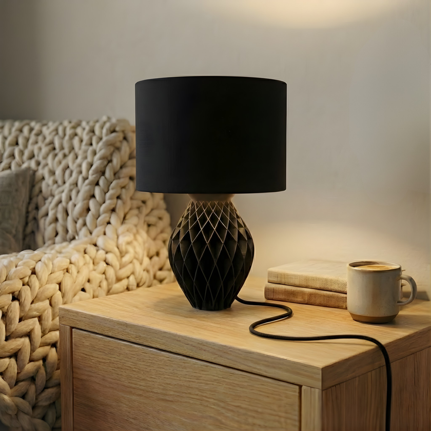 Veioză Kora - Abajur Negru